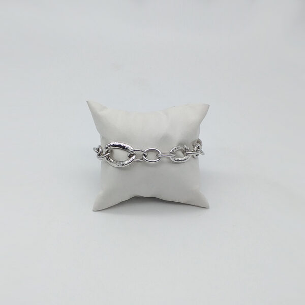 Bracciale Argento Martellato