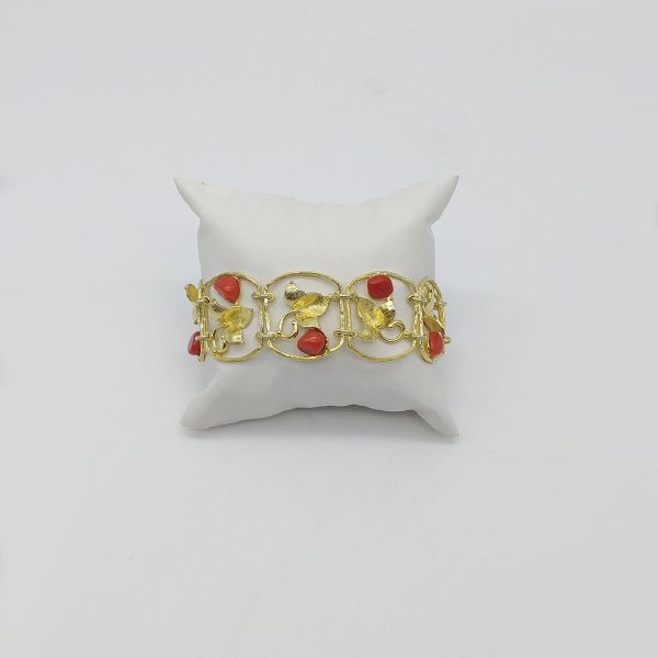 Bracciale Corallo Collezione Fiori